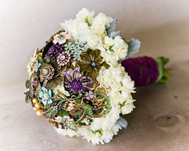  Alternative Wedding Bouquet DIY wedding Image Credit Fancy Pants 