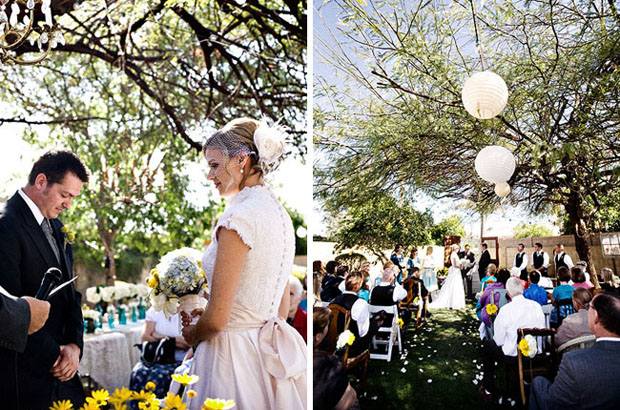 Backyard weddings are incredibly popular in Australia and the US 