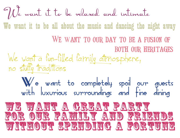 We want infographic