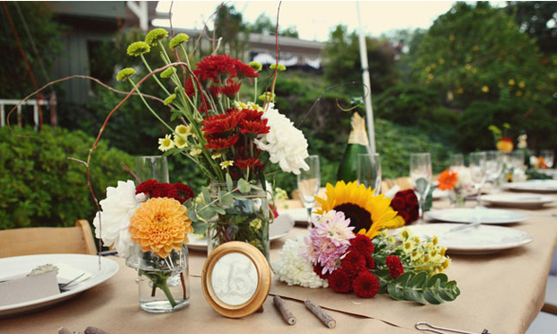 Backyard weddings are cute quirky intimate and most