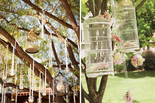 retro wedding decoration