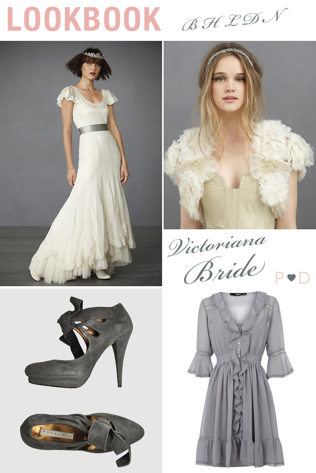 BHLDN New Collection Victoriana Bridal Wedding Dress Styling Look Book
