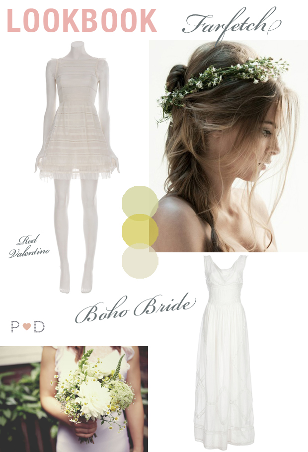 The boho Bride is laidback cool and a little bit girly