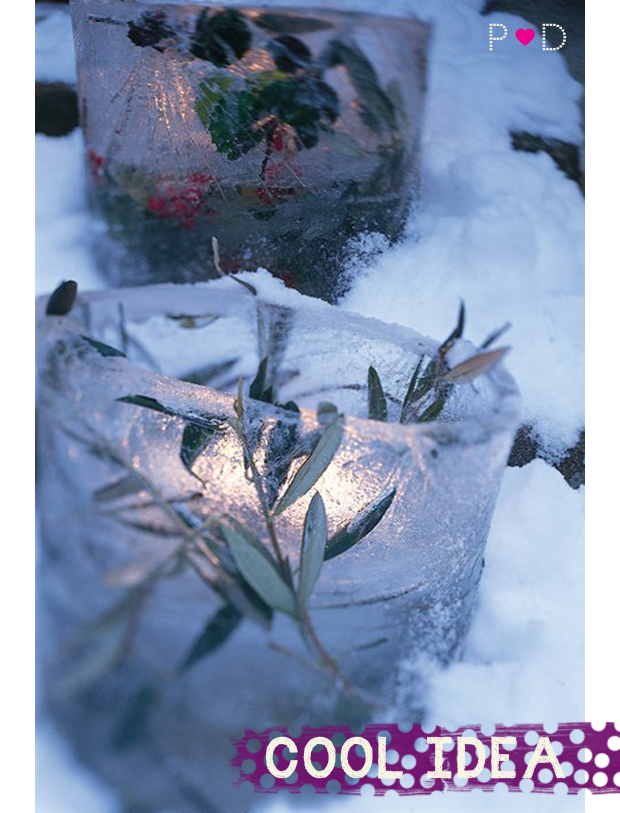 Ice Lanterns, Ice Luminaries, Outdoor Lanterns, DIY, How-To, Craft Tutorial, Wedding Ideas, Wedding Decor, Event Decor, Event Styling Ice Lanterns, Ice Luminaries, Outdoor Lanterns, DIY, How-To, Craft Tutorial, Wedding Ideas, Wedding Decor, Event Decor, Event Styling