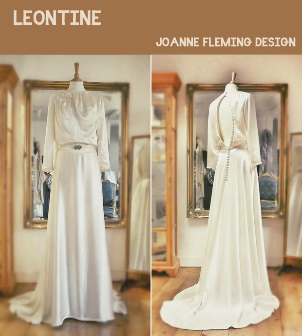 JFDLeontine Joanne Fleming Design Winter Wedding Winter Wedding Dresses