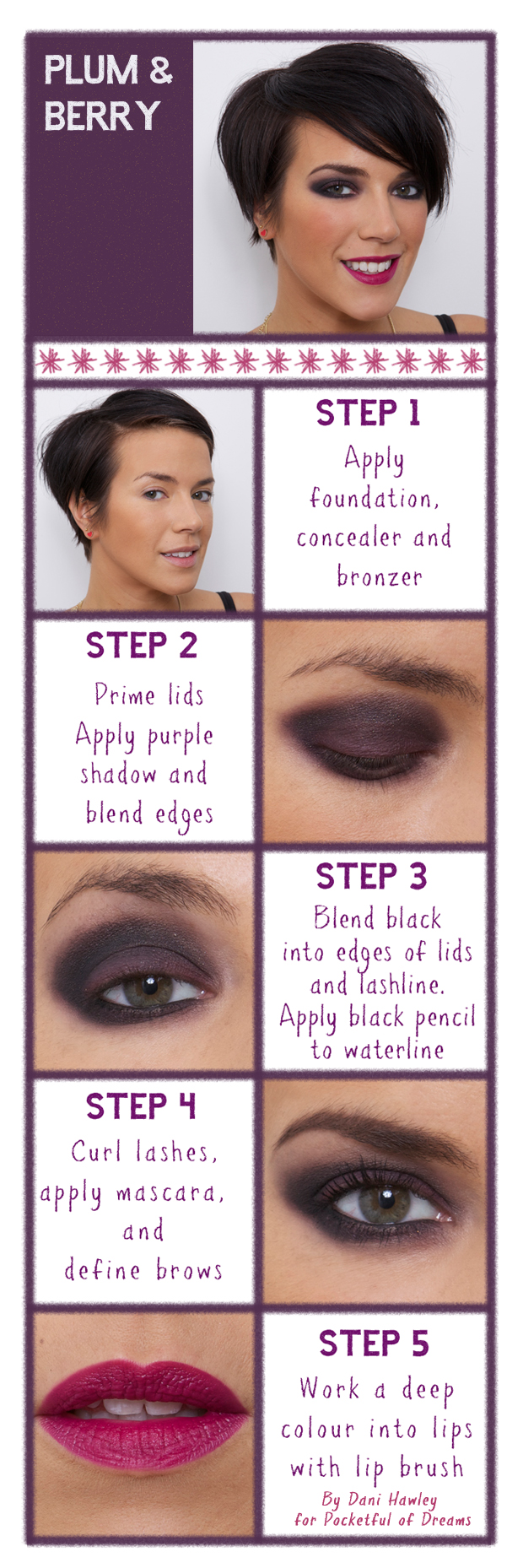 Plum and berry make-up tutorial, Beauty, Bridal make-up, Dani Hawley, Fashion, Plum, Berry, Purple, Smokey Eye, Make-up Tutorial, Make-Up Artist North-West, Party Looks, Pocketful of Dreams, Sparkle, Styling, Wedding Beauty, Party Make-up Plum and berry make-up tutorial, Beauty, Bridal make-up, Dani Hawley, Fashion, Plum, Berry, Purple, Smokey Eye, Make-up Tutorial, Make-Up Artist North-West, Party Looks, Pocketful of Dreams, Sparkle, Styling, Wedding Beauty, Party Make-up