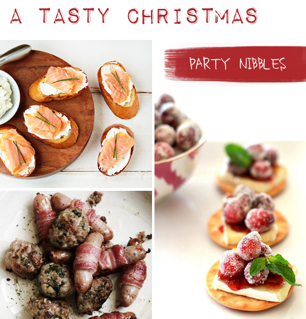 Party Nibbles, Christmas Canapes, Tipples and Treats, Party Food, Salmon and Goats Cheese, Cranberry and Brie, Pigs in Blankets Party Nibbles, Christmas Canapes, Tipples and Treats, Party Food, Salmon and Goats Cheese, Cranberry and Brie, Pigs in Blankets