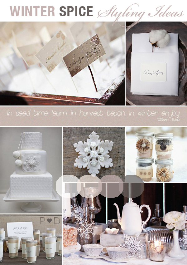 Winter Spice Published on Love My Dress Bridal Inspiration Boards 