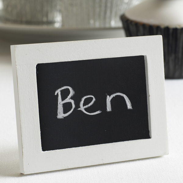  Name Cards Wedding Invitation Chalkboard Place cards Pack of 5 849
