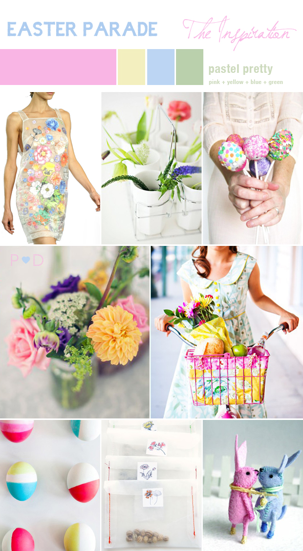 Easter Easter Mood Board Spring Mood Board Bridal Inspiration Board 