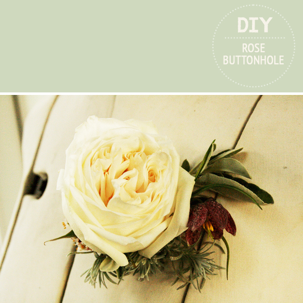 DIY Crafts Howto Tutorial Rose Buttonhole Make your own Buttonholes