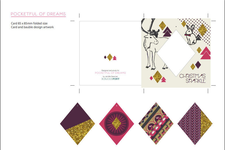 card-artwork diamond bauble
