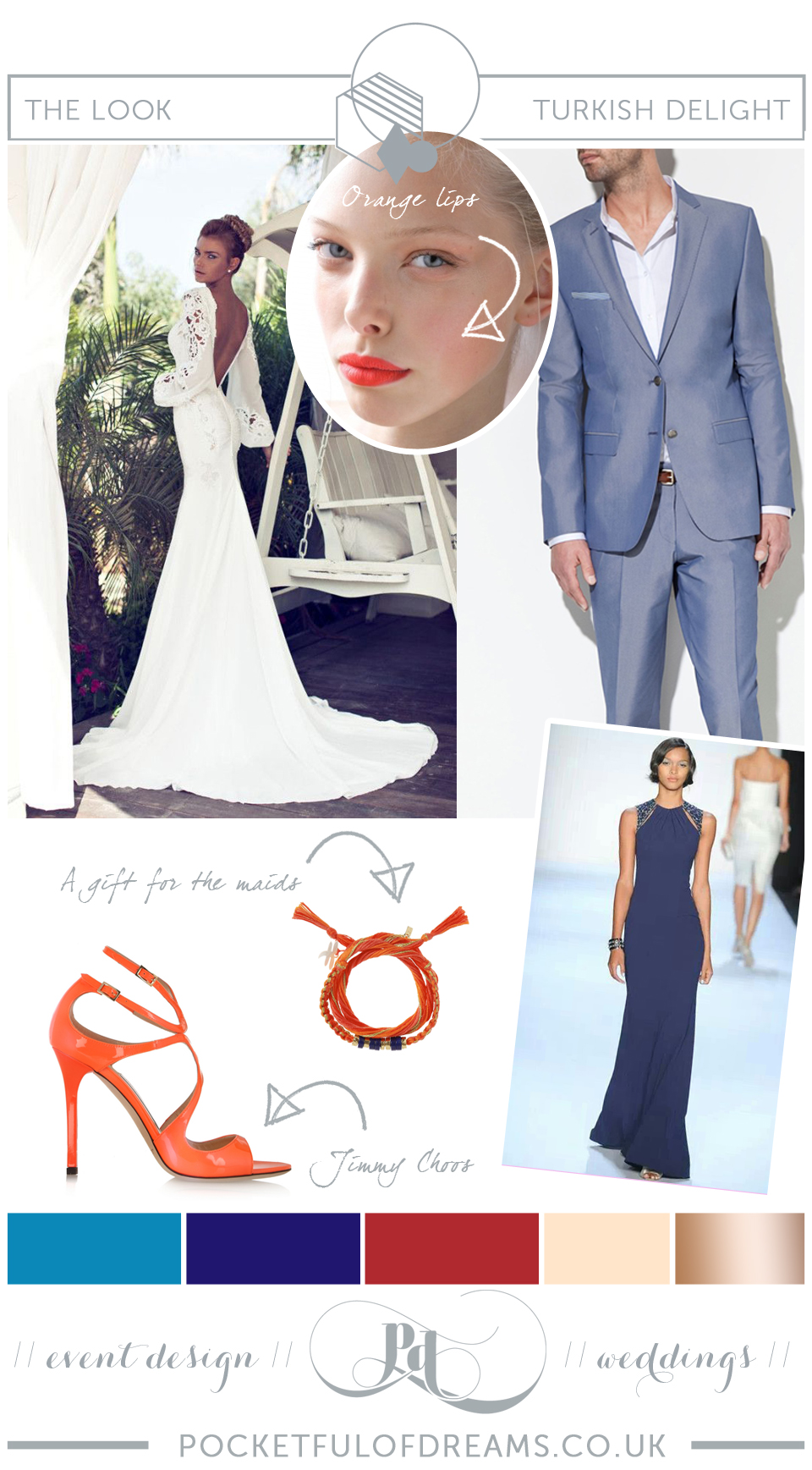 Bridal Inspiration Boards #73 ~ Turkish Delight | Love My Dress®, UK ...