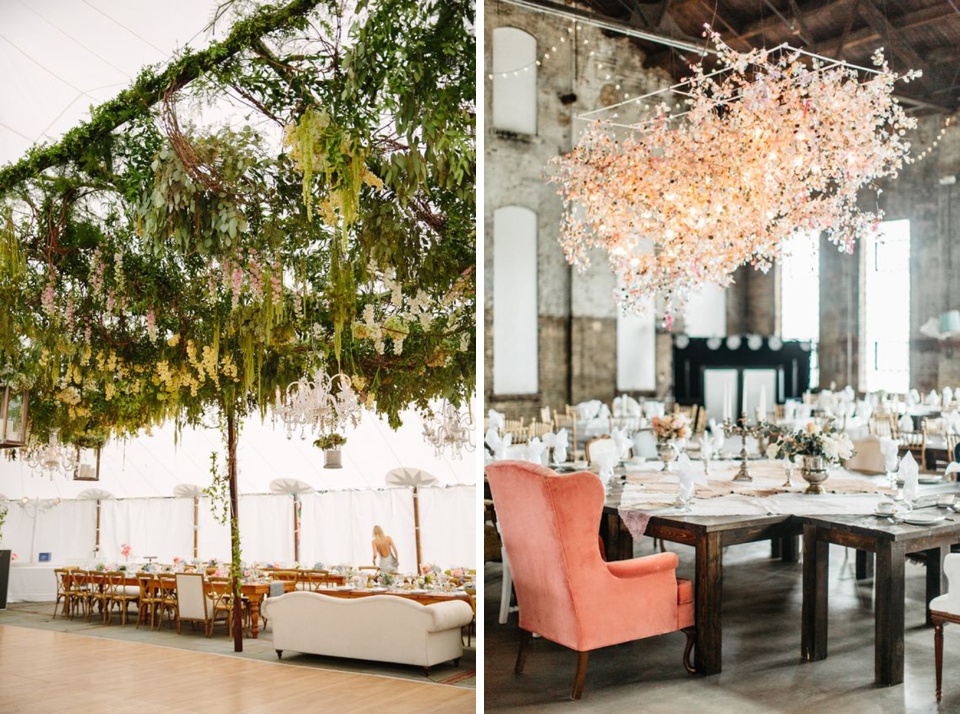 Creative Wedding Decor Ceiling Installations Pocketful Of Dreams