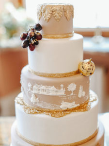 Broughton Hall Luxury Wedding | An elegant, refined, luxury wedding at Broughton Hall in Yorkshire. With subtle 1920's Gatsby influences, an autumnal palette and sumptuously decadent styling. Wedding Planning and Design: Pocketful of Dreams Florals: Swallows and Damsons Stationery: De Winton Paper Co Cake:  Keiron George Photography by: Belle and Beau
