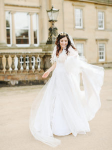 Broughton Hall Luxury Wedding | An elegant, refined, luxury wedding at Broughton Hall in Yorkshire. With subtle 1920's Gatsby influences, an autumnal palette and sumptuously decadent styling. Wedding Planning and Design: Pocketful of Dreams Florals: Swallows and Damsons Stationery: De Winton Paper Co Cake:  Keiron George Photography by: Belle and Beau