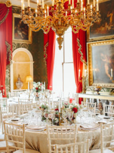 Broughton Hall Luxury Wedding | An elegant, refined, luxury wedding at Broughton Hall in Yorkshire. With subtle 1920's Gatsby influences, an autumnal palette and sumptuously decadent styling. Wedding Planning and Design: Pocketful of Dreams Florals: Swallows and Damsons Stationery: De Winton Paper Co Cake:  Keiron George Photography by: Belle and Beau