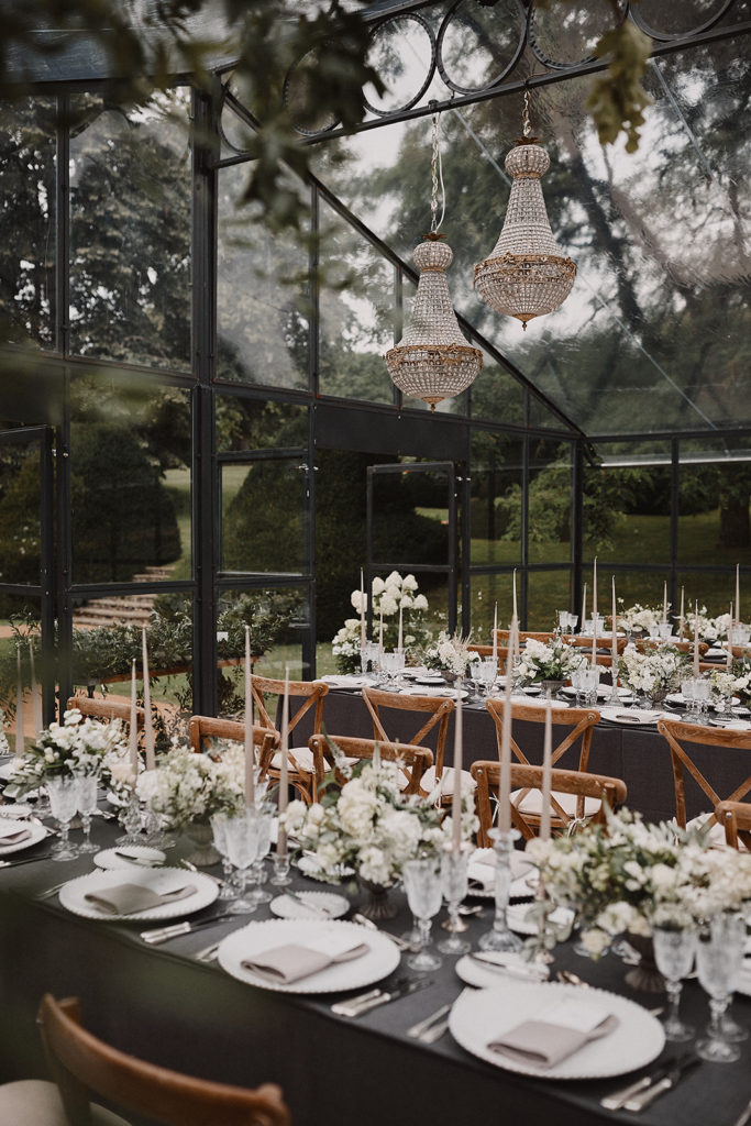 Glasshouse Wedding, Cornwell Manor, Pocketful of Dreams, Benjamin Wheeler, PBI Marquee, Cotswolds Wedding