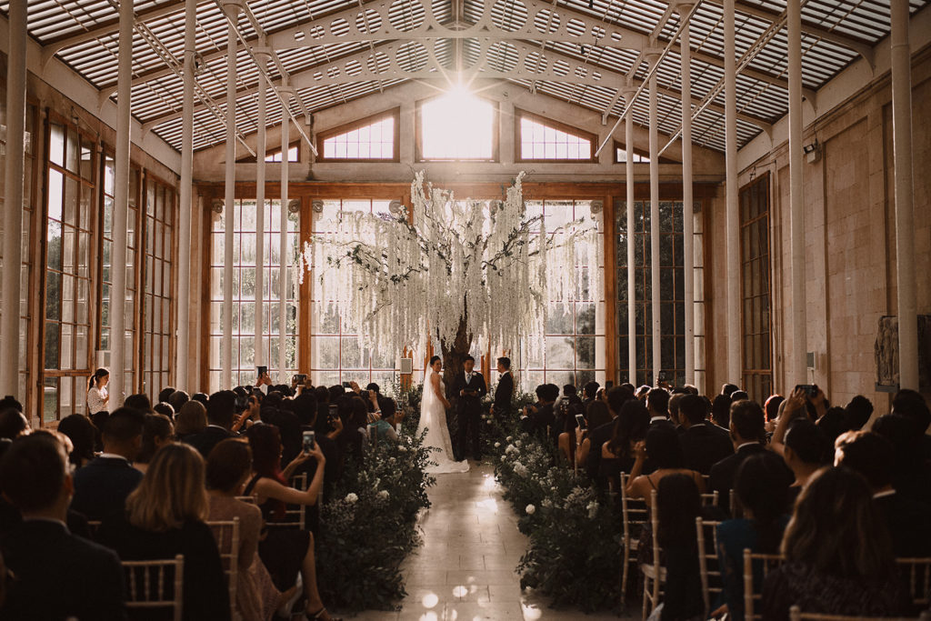 Temperate House Wedding at Kew Gardens, London