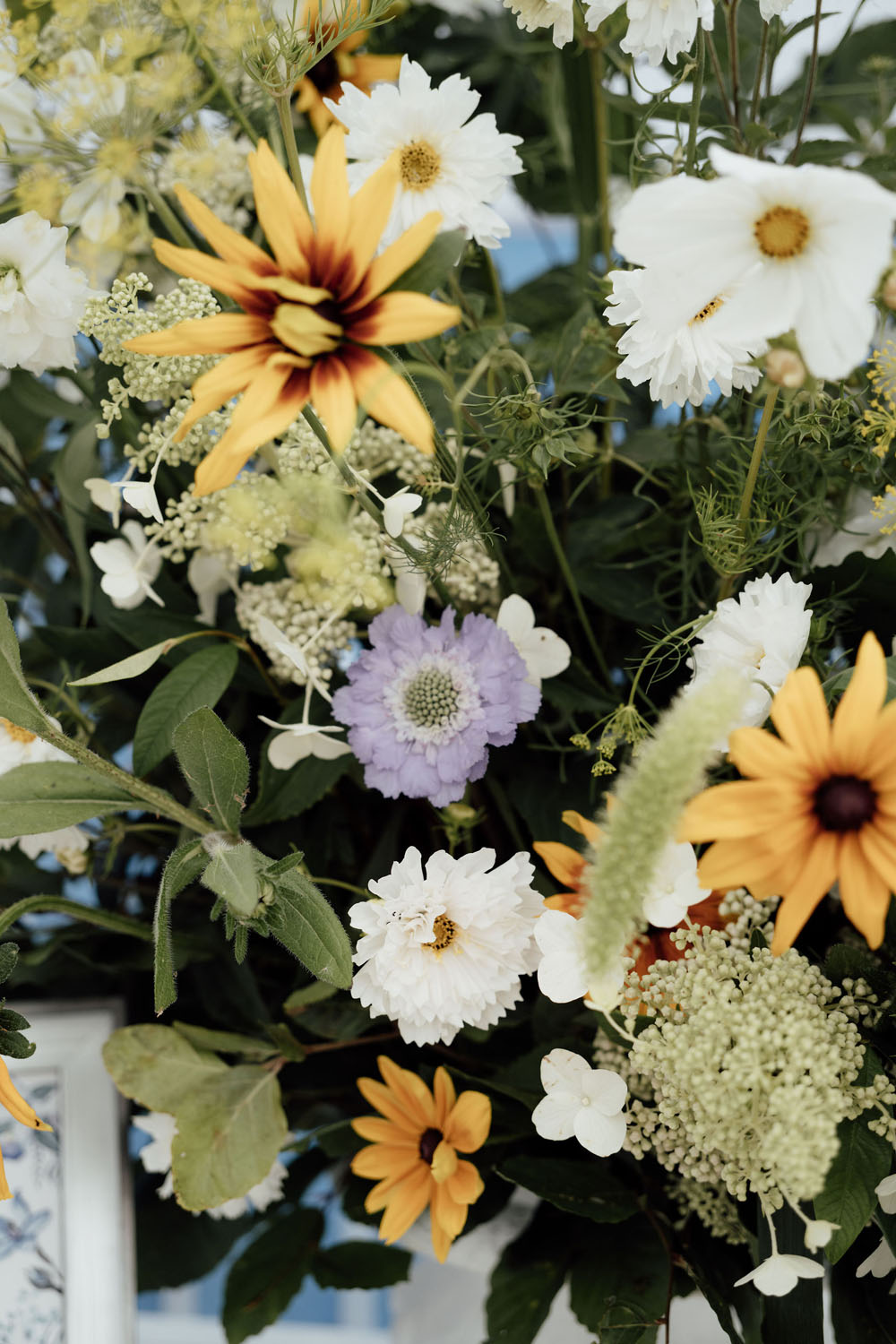 Heckfield Place, Luxury Event, Pocketful of dreams, Event Styling, 60th Birthday, Tablescape, Sunday Brunch Party, Matt Porteous, Kitten Grayson, Skye Gyngell, White and blue party