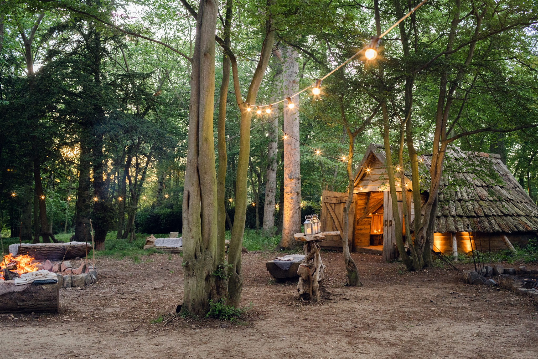 A Woodland Wedding Welcome Party at Wilderness Reserve