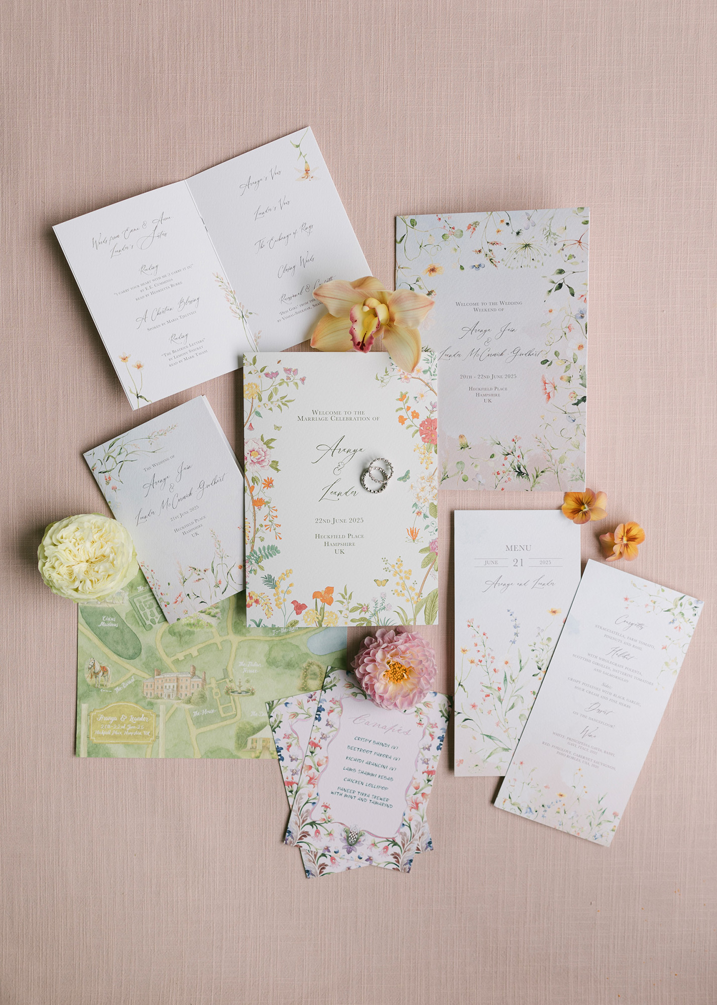 Indian-British Fusion Wedding, Heckfield Place, Luxury Wedding, Pocketful of Dreams, Holly Clark